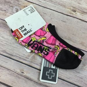 Vans Nintendo princess peach low rise socks
